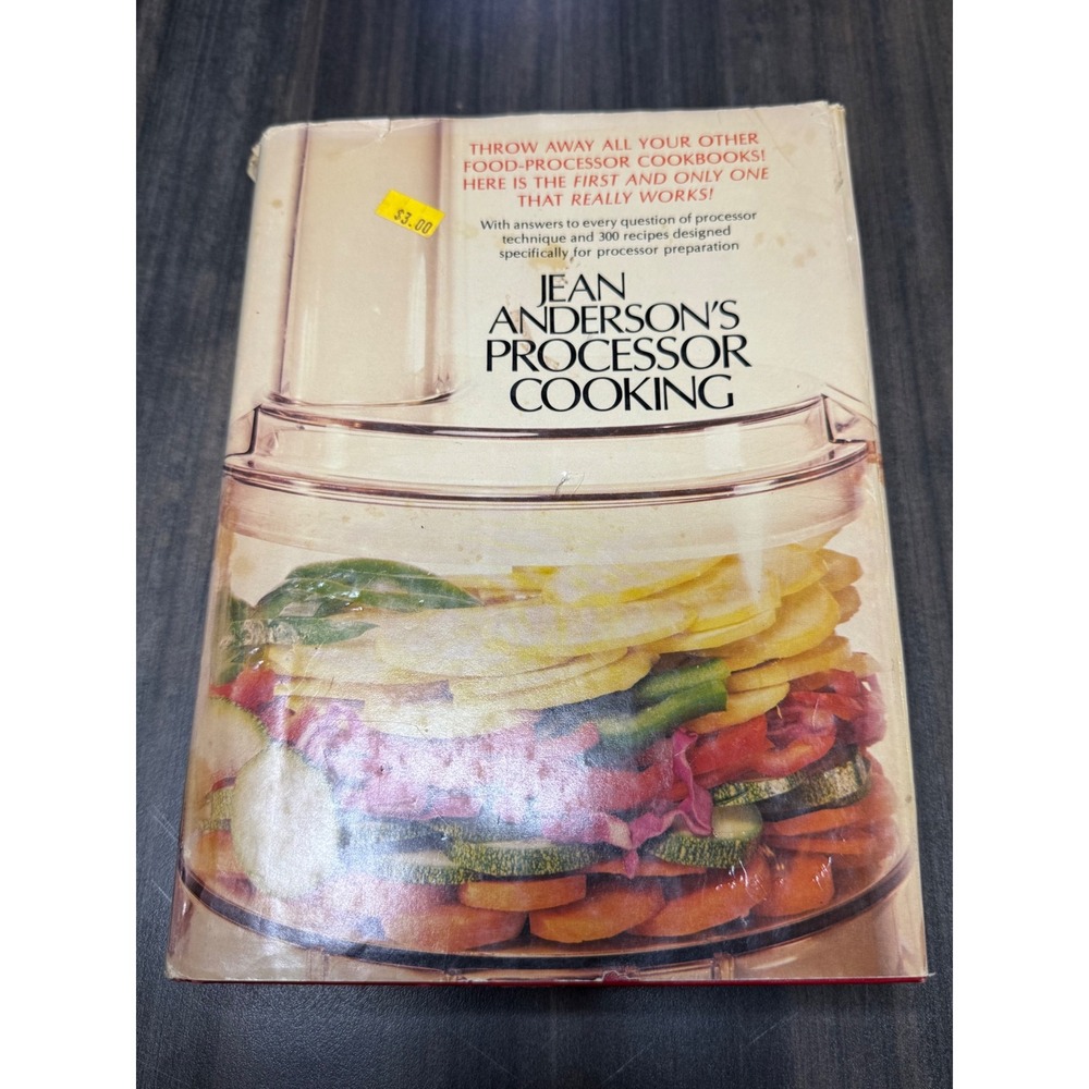 Jean‎ Andersons Processor Cooking Cookbook by Jean Anderson 1979